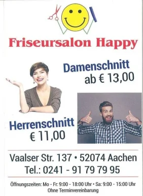 Friseursalon Happy, Aachen - Foto 1