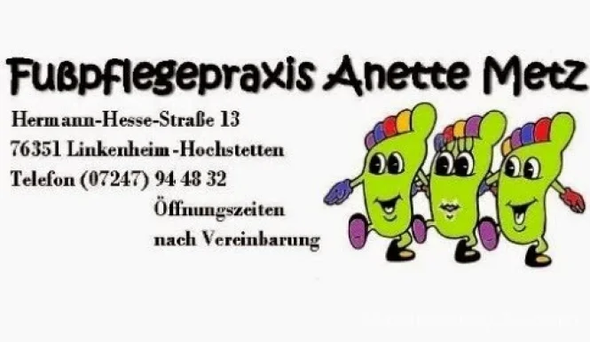 Fußpflegepraxis Anette Metz, Baden-Württemberg - 