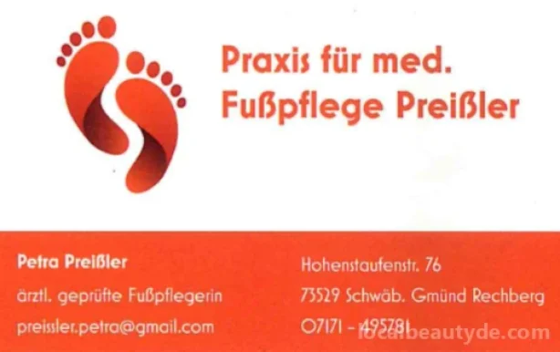 Praxis für medizinische Fußpflege Preißler, Baden-Württemberg - Foto 1