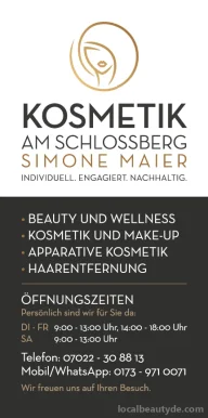 Kosmetik am Schlossberg Simone Maier, Baden-Württemberg - Foto 1