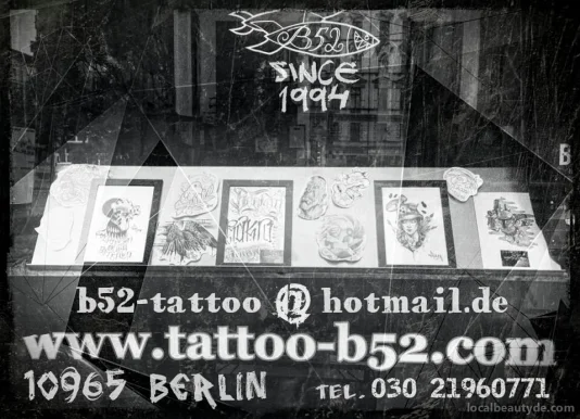 B52 Tattoo Studio, Berlin - Foto 3