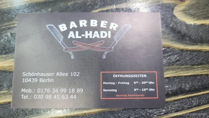 Barber Al-hadi, Berlin - Foto 3