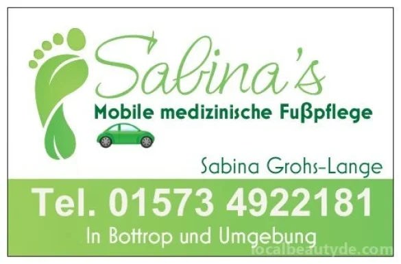 Mobile medizinische Fußpflege Sabina's (Fußpflegerin), Bottrop - Foto 1