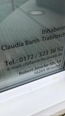 Claudia Barth-Trabitzsch - Salon "chill and chic", Brandenburg - Foto 2
