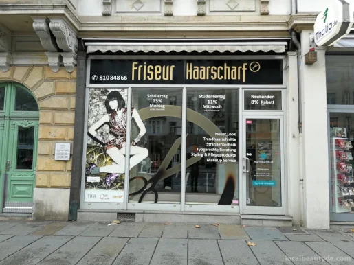 Haarscharf Friseursalon, Dresden - Foto 1