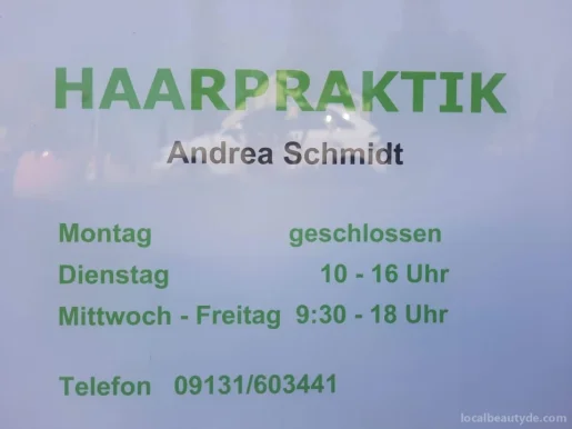 Andrea Schmidt, Erlangen - 