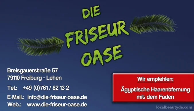 Die Friseur Oase - Friseurmeister Esam, Freiburg im Breisgau - Foto 2