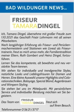 Friseur Tamara Dingel, Hessen - 