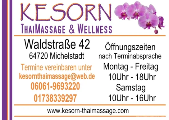 Kesorn Thaimassage & Wellness, Hessen - 