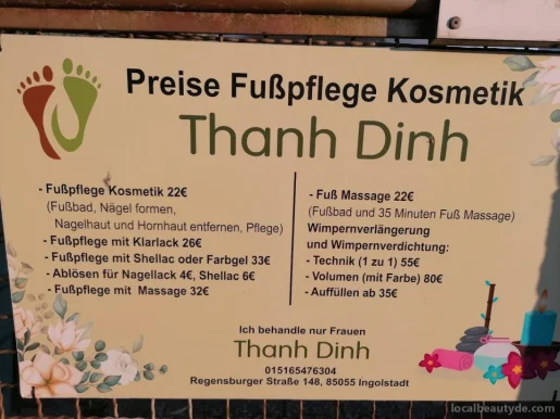 Fußpflege Kosmetik Thanh Dinh, Ingolstadt - 