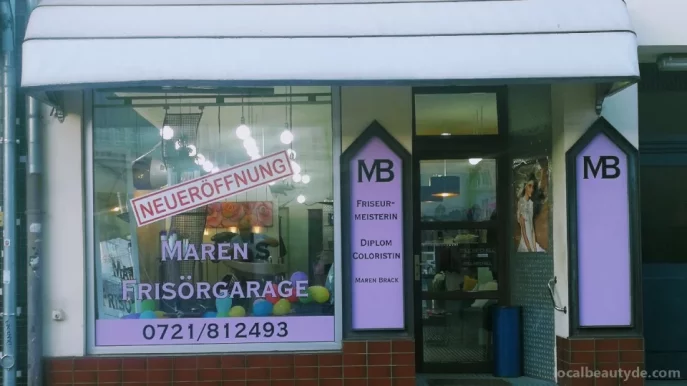 Maren's Friseurgarage Inh. Maren Brack, Karlsruhe - Foto 4