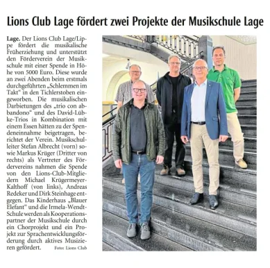 Lions Club Lage / Lippe, Nordrhein-Westfalen - Foto 1