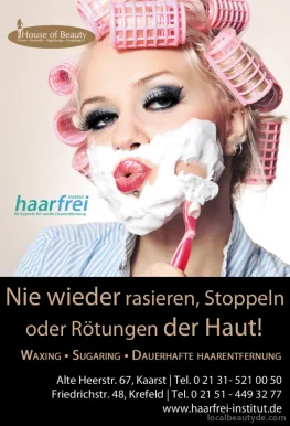 Haarfrei Institut Kaarst - Ihr Experte für sanfte Haarentfernung - Für Sie&Ihn, Nordrhein-Westfalen - 