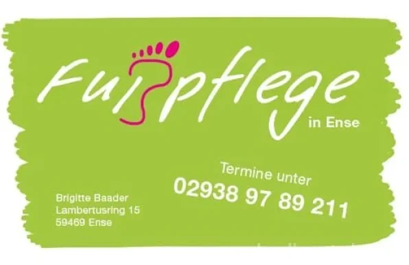 Fußpflege auf medizinischer Basis Ense Brigitte Baader, Nordrhein-Westfalen - 