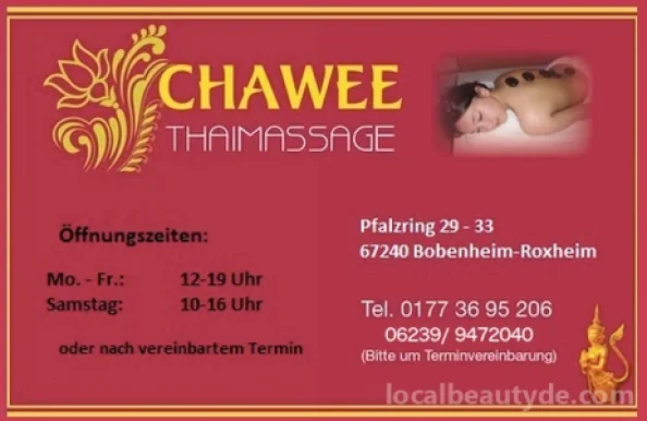 Chawee Thaimassage, Rheinland-Pfalz - Foto 1