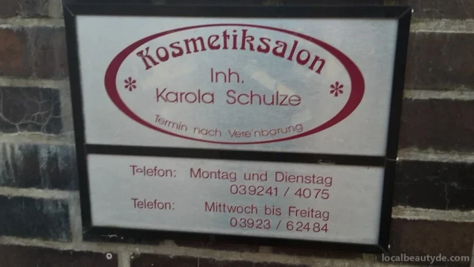 Karola Schulze Kosmetiksalon, Sachsen-Anhalt - 