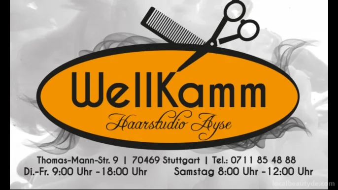 WellKamm - Haarstudio Ayse, Stuttgart - Foto 2