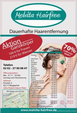 Melvita Hairfree Dauerhafte Haarentfernung, Wuppertal - 